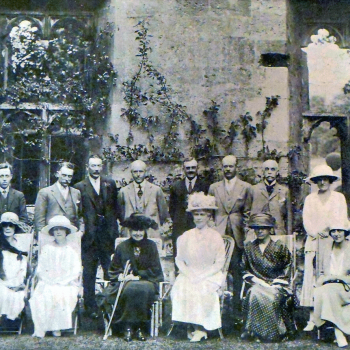 Queen Mary's visit to Sudeley Castle, 1922
