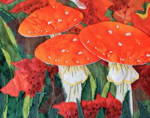 Toadstool painting