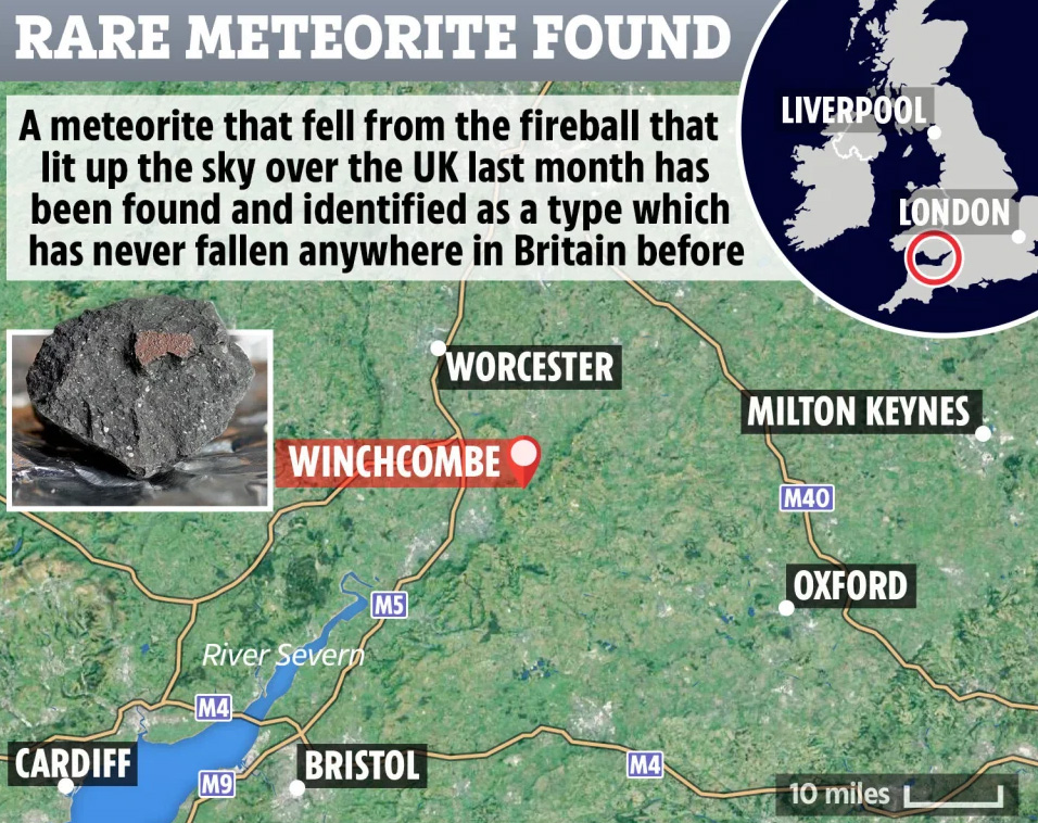 Winchcombe Meteorite