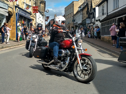Harley Davidson ride through - 19th August 2023