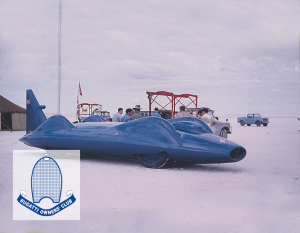Bugatti Owners Club. - Bluebird on Lake Eyre