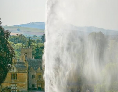 Stanway House - fountain