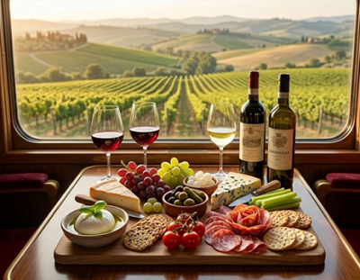 Gloucestershire Warwickshire Steam Railway - Wine and Cheese
