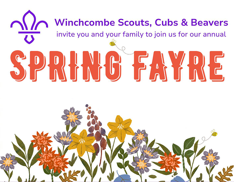 Winchcombe Scouts, Cubs & Beavers Spring Fayer 2026